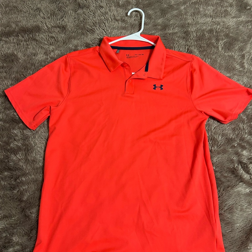 Under Armour Bright Red Polo